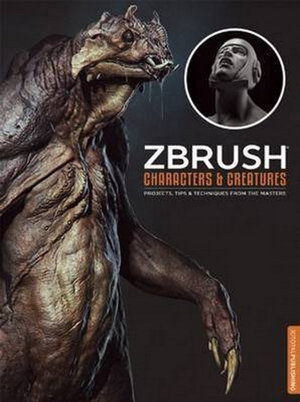 Cover art for ZBrush Characters and Creatures