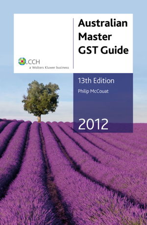 Cover art for Australian Master GST Guide 2012