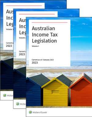 Cover art for Australian Income Tax Legislation 2023 3 Volume Set