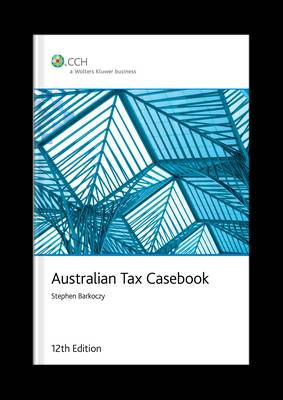 Cover art for Australian Tax Casebook