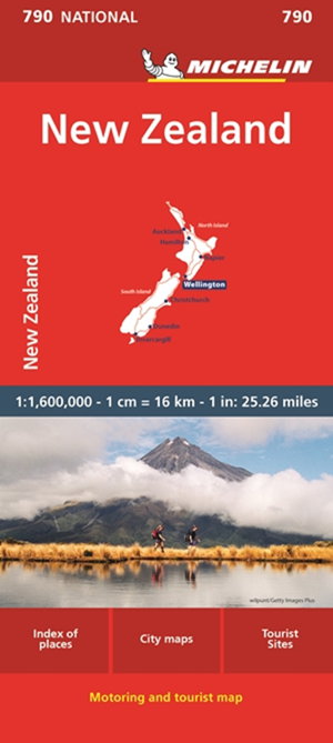 Cover art for New Zealand - Michelin National Map 790