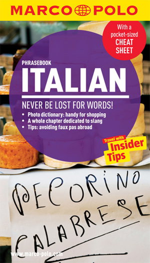 Cover art for Marco Polo Phrasebook Italian