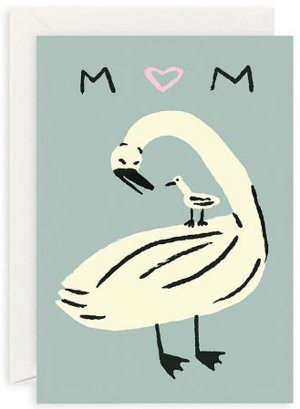 Cover art for Wrap Single Card Mum Swan