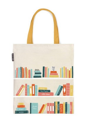 Cover art for Out of Print Bookshelf Tote Bag