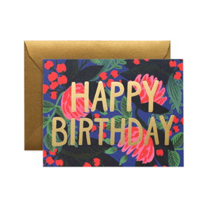 Cover art for Rifle Paper Co Floral Foil Single Card