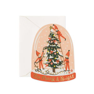 Cover art for Rifle Paper Co Greeting Card Merry Elves