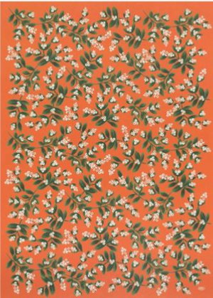Cover art for Rifle Paper Co Mistletoe Single Wrapping Sheet