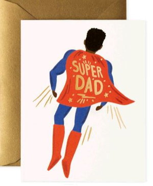 Cover art for Rifle Paper Co Super Dad Single Fathers Day Card