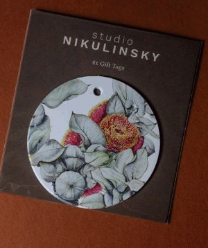Cover art for Studio Nikulinsky Rose Mallee Gift Tags Set of Four