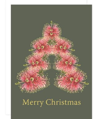 Cover art for Studio Nikulinsky Merry Christmas Scarlet Kunzea Card