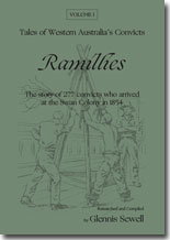 Cover art for Ramillies Tales of Western Australia's Convicts Vol 1