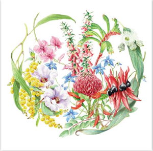 Cover art for Studio Nikulinsky Floral Emblems Single Card