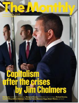 Cover art for Monthly Magazine February 2023 Capitalism after the Crises
