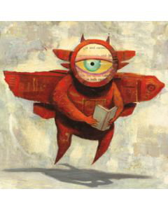 Cover art for Shaun Tan Red Winged Small Card
