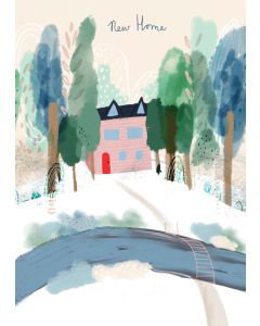 Cover art for Jess Racklyeft New Home Large Greeting Card