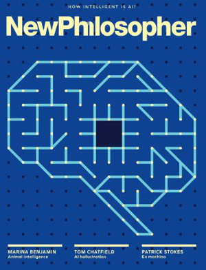 Cover art for New Philosopher Issue 40 Intelligence