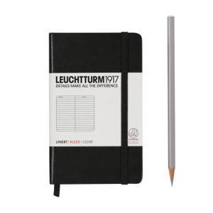 Cover art for Leuchtturm1917 Pocket Lined Black Notebook