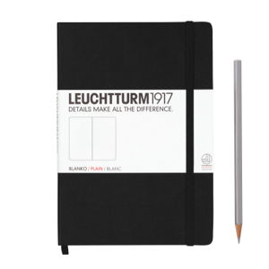 Cover art for Leuchtturm1917 Medium Plain Black Notebook