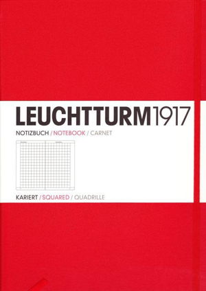Cover art for Leuchtturm1917 Master Squared Red Notebook