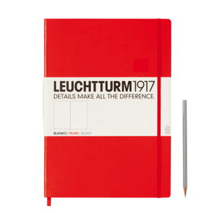 Cover art for Leuchtturm1917 Master Plain Red Notebook