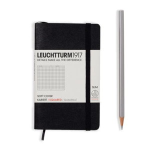 Cover art for Leuchtturm 1917 Notebook Pocket Softcover Squared Black