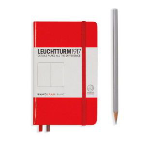 Cover art for Leuchtturm1917 Pocket Plain Red Notebook