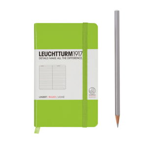 Cover art for Leuchtturm1917 Pocket Lined Lime Notebook