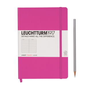 Cover art for Leuchtturm1917 Medium Lined Pink Notebook