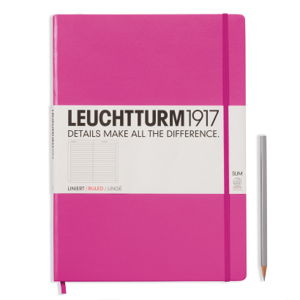 Cover art for Leuchtturm1917 Master Slim Lined Pink Notebook