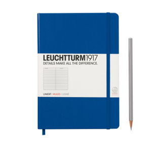 Cover art for Leuchtturm1917 Medium Lined Royal Blue Notebook