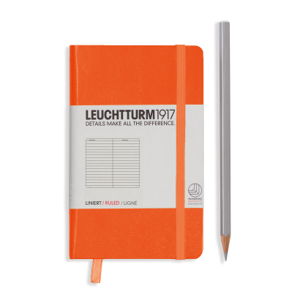 Cover art for Leuchtturm1917 Pocket Lined Orange Notebook