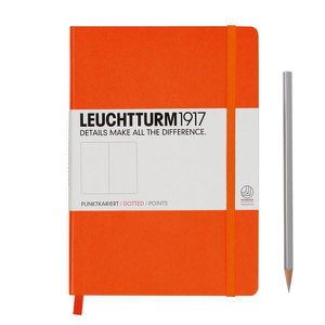 Cover art for Leuchtturm 1917 Medium Dotted Orange Notebook