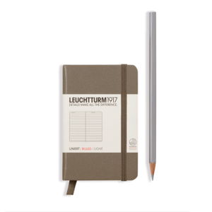 Cover art for Leuchtturm1917 Mini Lined Taupe Notebook