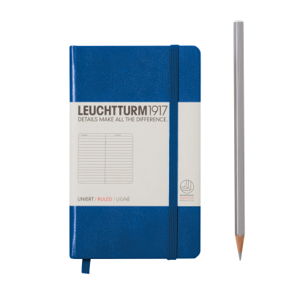 Cover art for Leuchtturm1917 Pocket Lined Royal Blue Notebook
