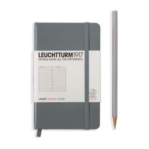 Cover art for Leuchtturm1917 Pocket Lined Grey Notebook