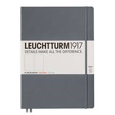 Cover art for Leuchtturm1917 Master Slim Notebook Dotted Anthracite Grey