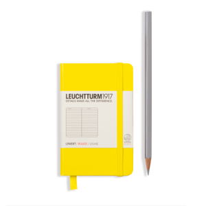 Cover art for Leuchtturm1917 Mini Lined Lemon Notebook
