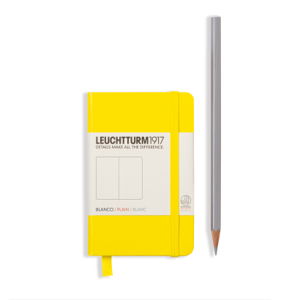 Cover art for Leuchtturm1917 Mini Plain Lemon Notebook