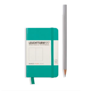 Cover art for Leuchtturm1917 Mini Plain Emerald Green Notebook