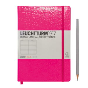 Cover art for Leuchtturm1917 Medium Lined Neon Pink Notebook
