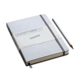 Cover art for Leuchtturm1917 Medium Plain Silver Notebook