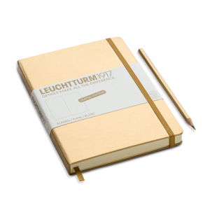 Cover art for Leuchtturm1917 Medium Plain Gold Notebook