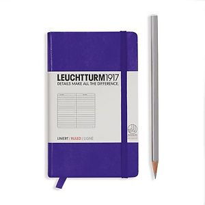 Cover art for Leuchtturm1917 Pocket Lined Purple Notebook