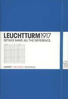 Cover art for Leuchtturm1917 Medium Squared Azure Notebook