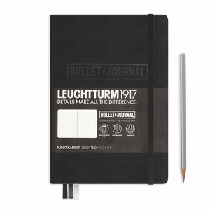 Cover art for Leuchtturm1917 Medium Bullet Journal Black