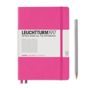 Cover art for Leuchtturm1917 NewPink Medium Squared Notebook