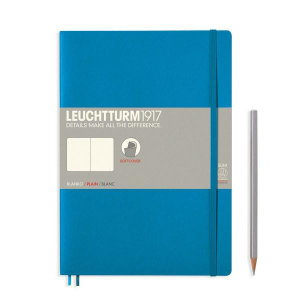 Cover art for Leuchtturm1917 B5 Ruled Azure Notebook