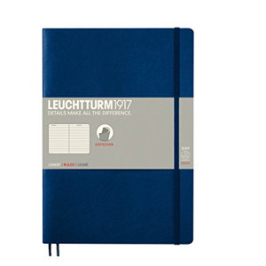 Cover art for Leuchtturm1917 Softcover Compostition Notebook Ruled Navy
