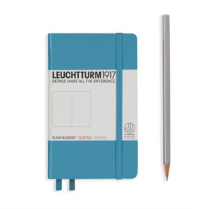 Cover art for Leuchtturm1917 Pocket Nordic Blue Dotted Notebook