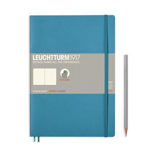 Cover art for Leuchtturm1917 B5 Dotted Nordic Blue Notebook
